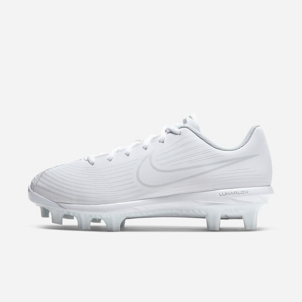 Crampon Baseball Nike Lunar Hyperdiamond 3 Varsity MCS Blanche 6419-258 White/Pure Platinum/White Femme | CIP-97476060